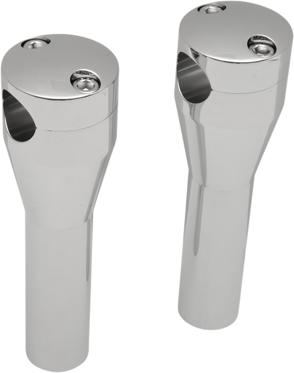 Handlebar Riser Sockets - Bolt Top - 6"