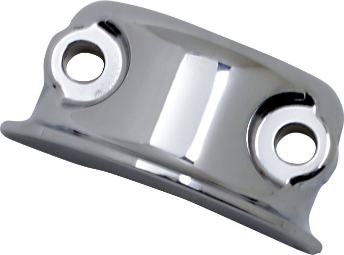 Brake/Clutch Control Clamp Half - Chrome