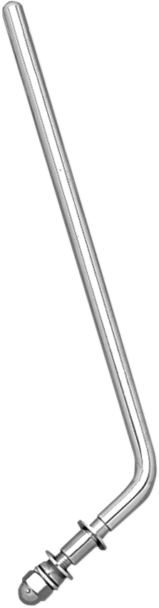 Mirror Stem - Replacement - Die-Cast Mirror - Low Rider - Chrome