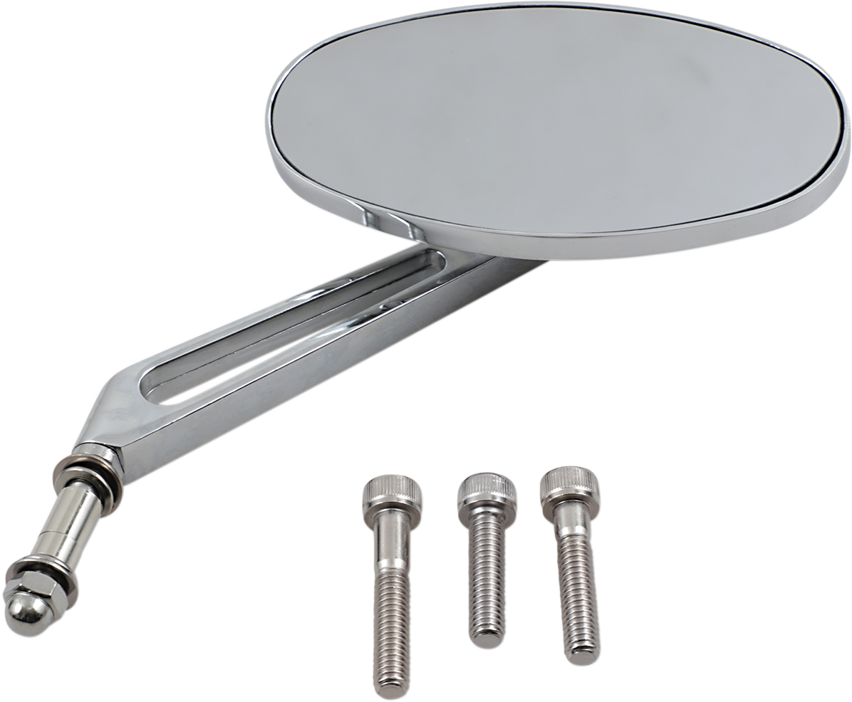 Mirror - Stealth I - Side View - Oval - Chrome