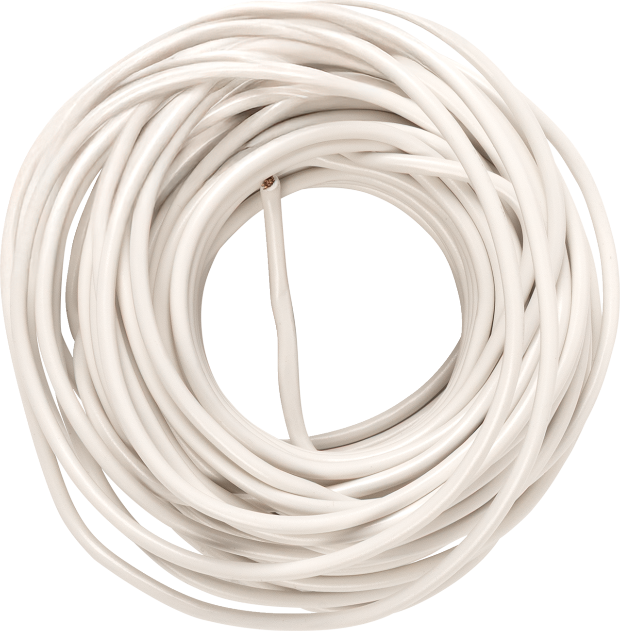 35' Wire Spool - 16 Gauge - White