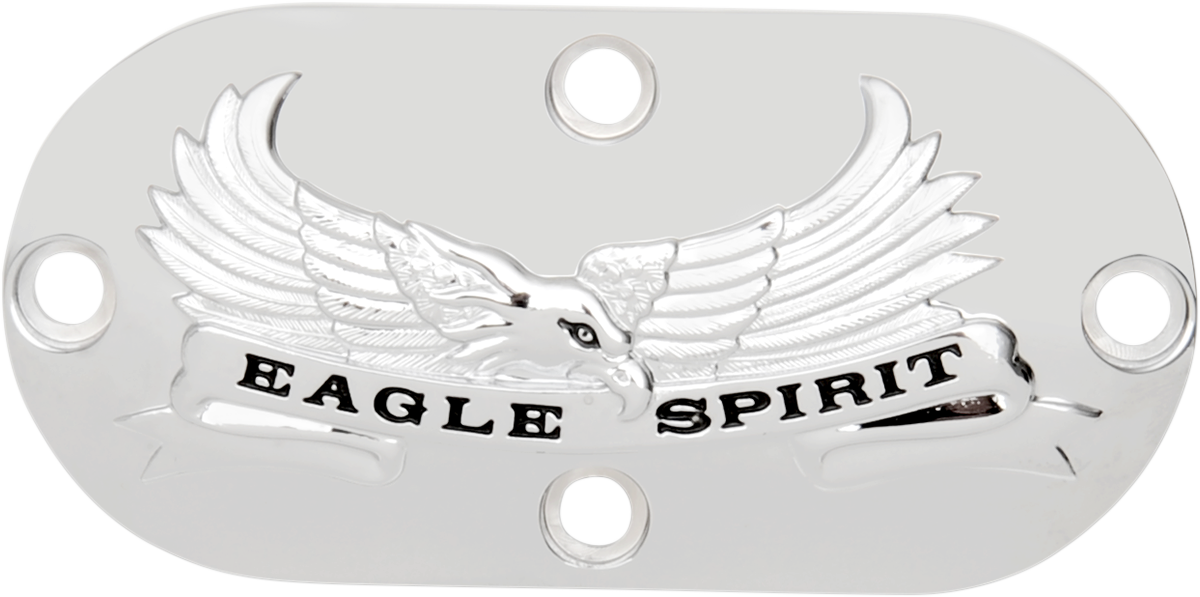Inspection Cover - "Eagle Spirit" - Chrome