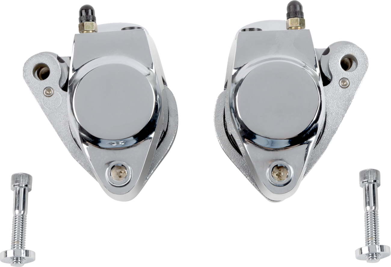 Front Caliper - Chrome - Dual Kit