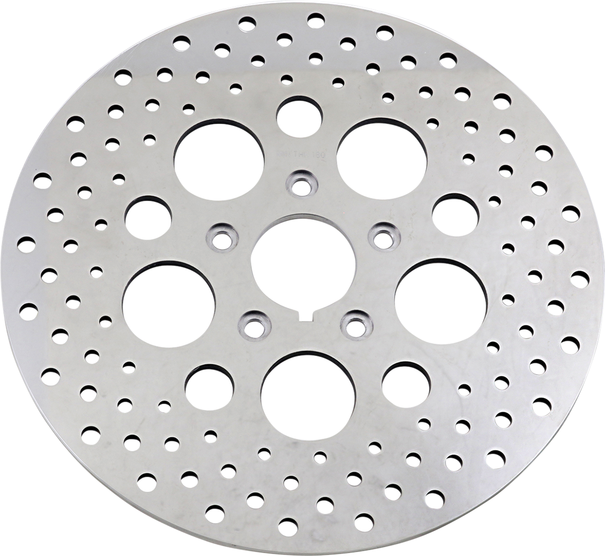Drilled Brake Rotor - Front - 11.5" - Harley-Davidson