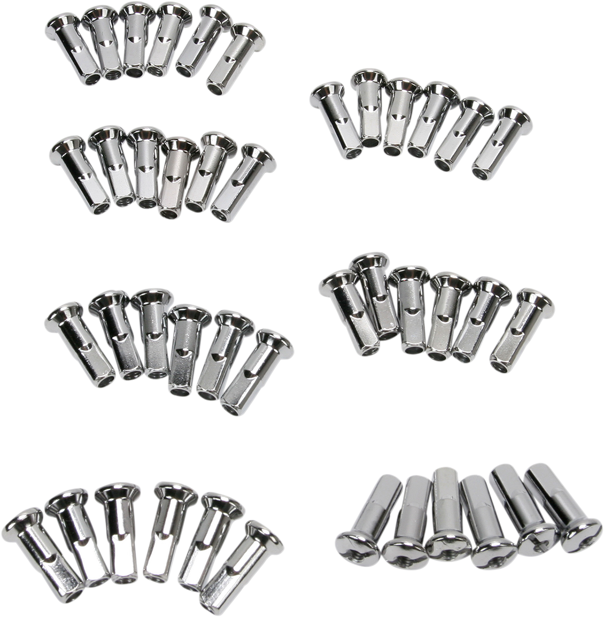 Spoke Nipples - Chrome - Standard