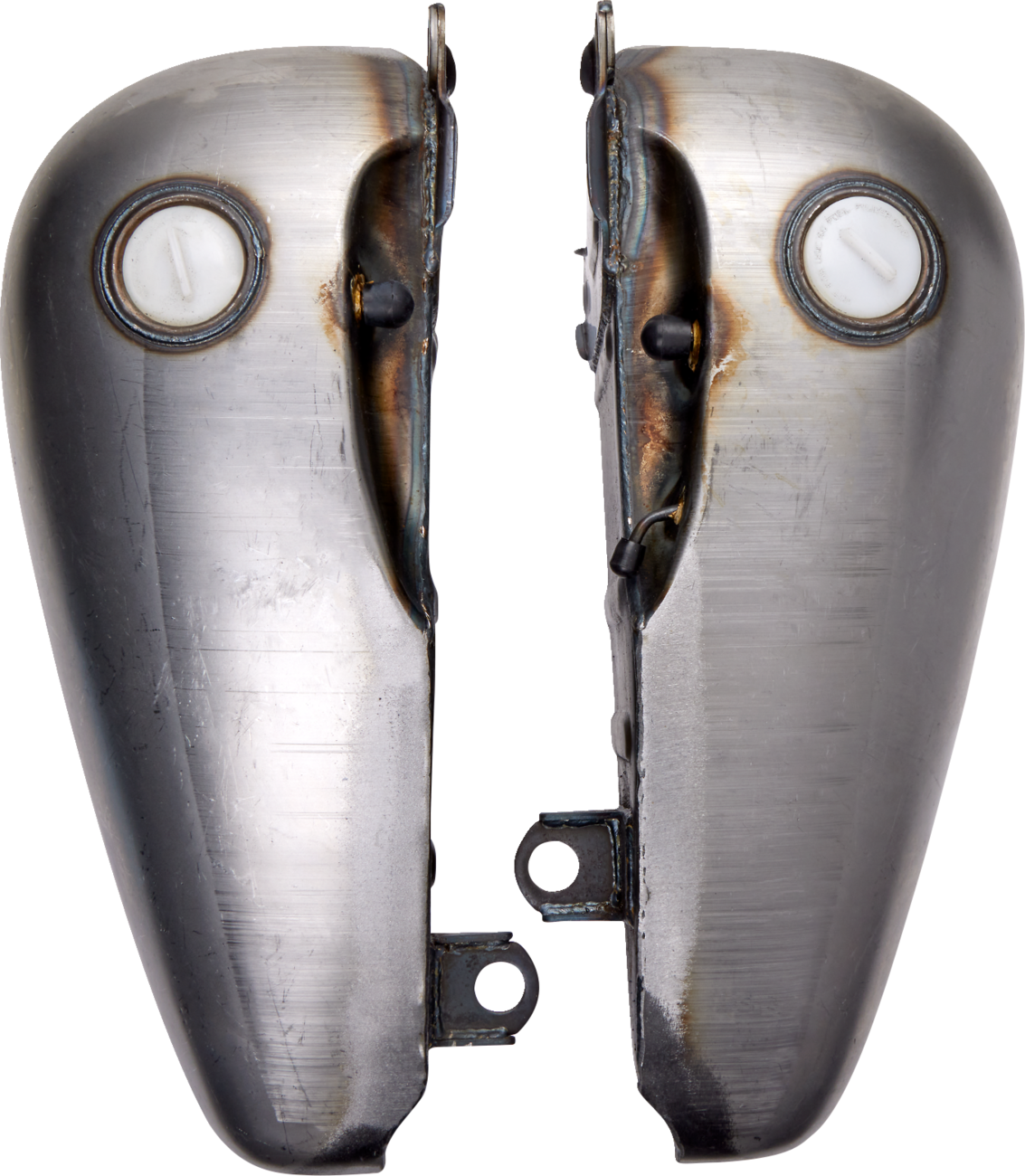 Fat Bob Style Gas Tanks - Flatside - 3.5 Gallon