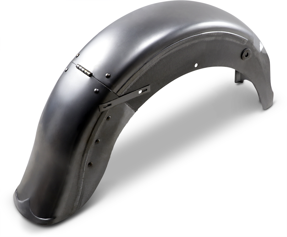 Hinged Rear Fender - Raw - HD Touring/Duo Glide