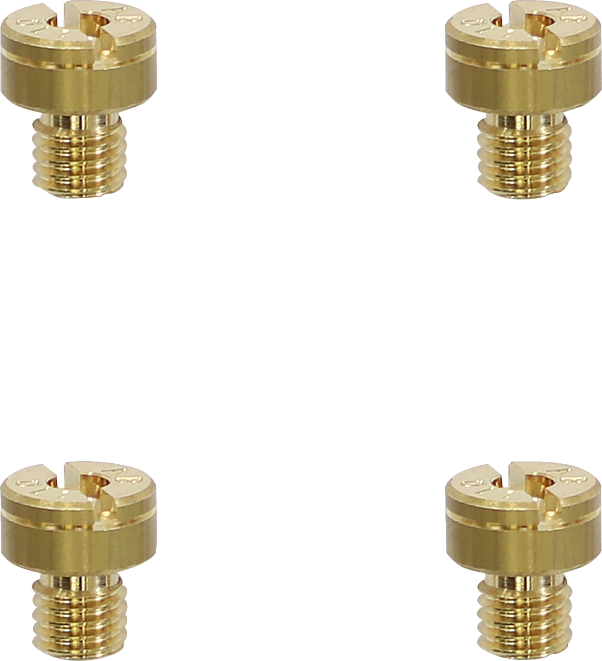 A-Bax Precision Mikuni-Style Slot Head (SJ Prefix) Main Jets - #115 - 4-Pack