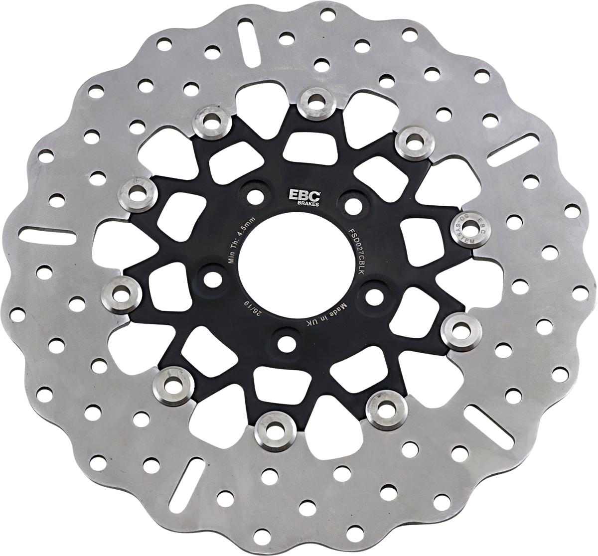 Brake Rotor - Black Carrier
