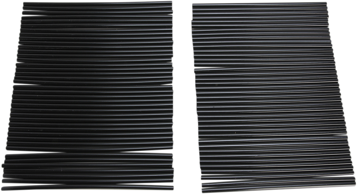 Spoke Covers - Wheel Trim - Black - 80 Pack