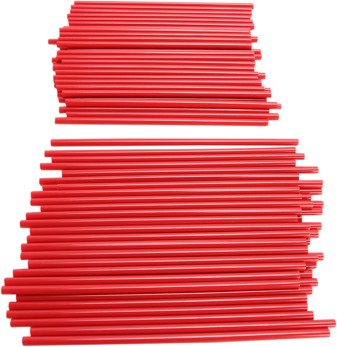 Spoke Covers - Wheel Trim - Red - 80 Pack