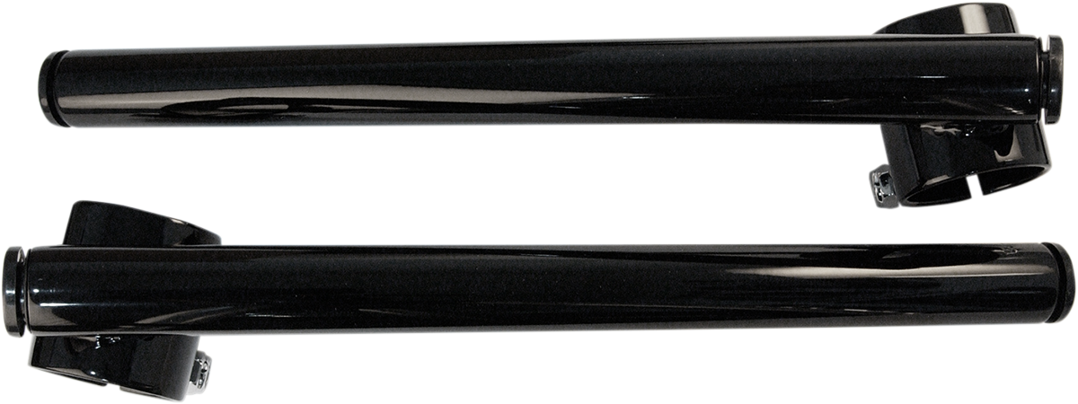 1" Clip-On Handlebar - 41 mm - Dimpled - Black