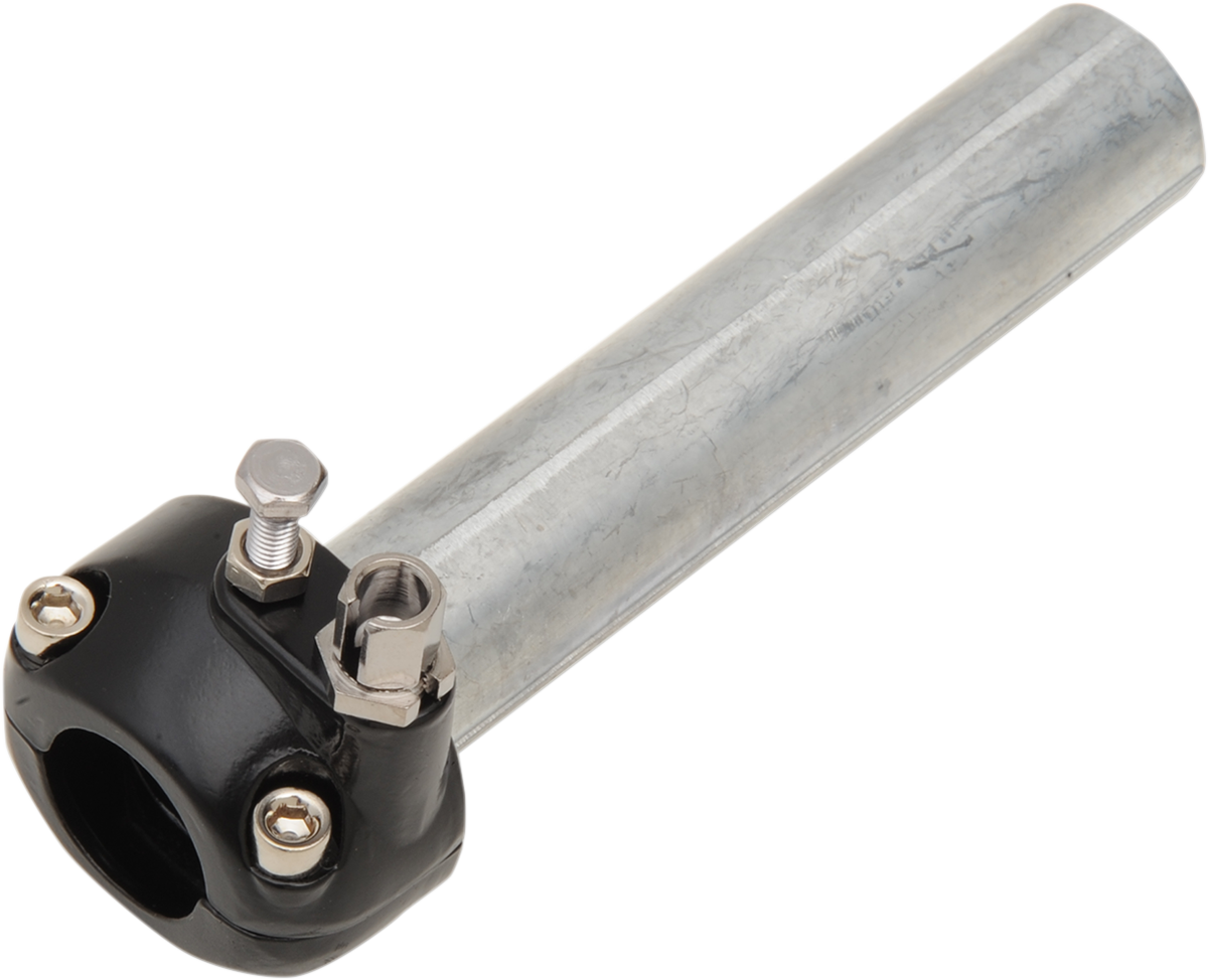 7/8" Throttle Assembly - Single Cable - Black