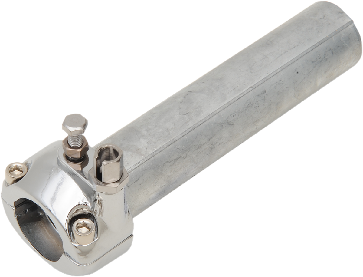 1" Throttle Assembly - Single Cable - Chrome