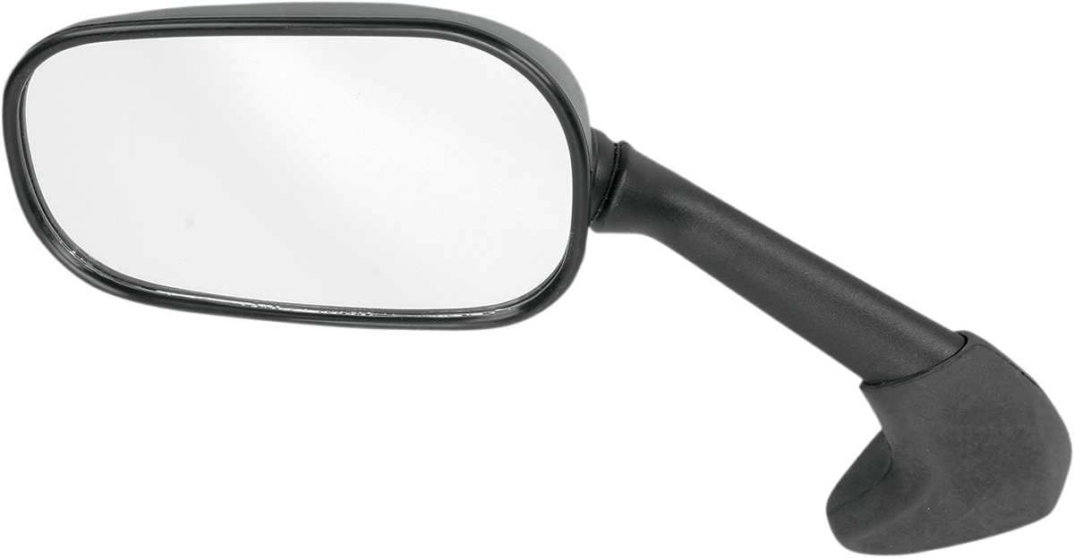 Mirror - Side View - Rectangle - Black - Left