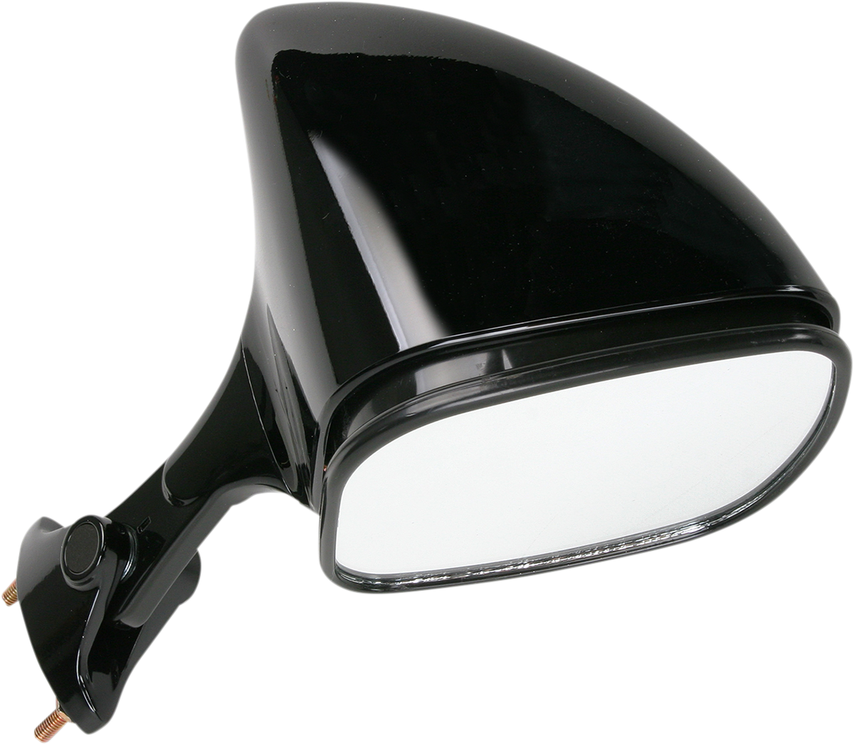 Mirror - Side View - Rectangle - Black - Right