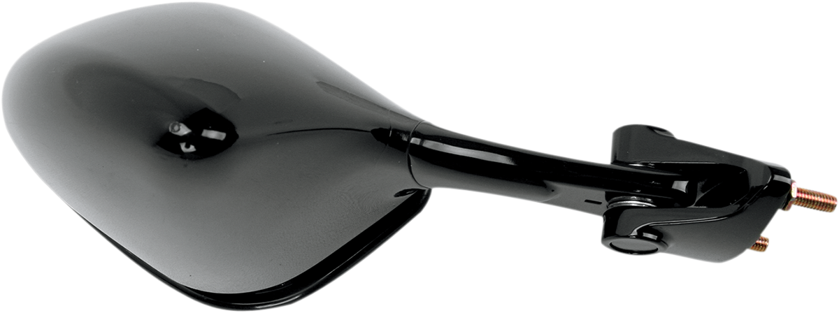 Mirror - Side View - Rectangle - Black - Left