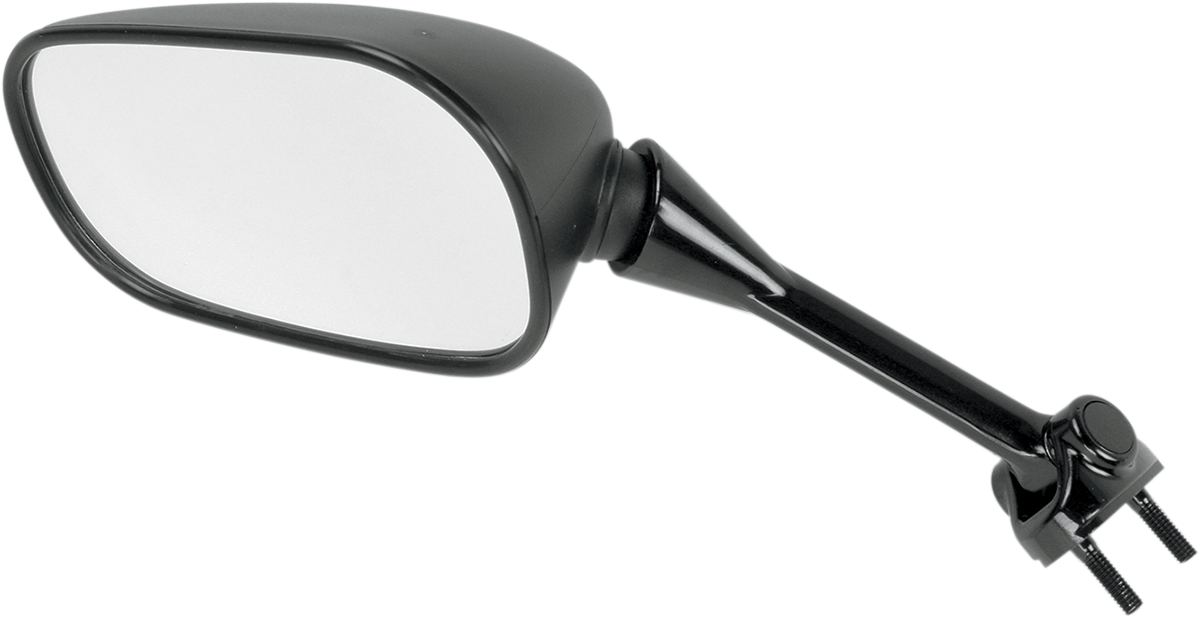 Mirror - Side View - Rectangle - Black - Left