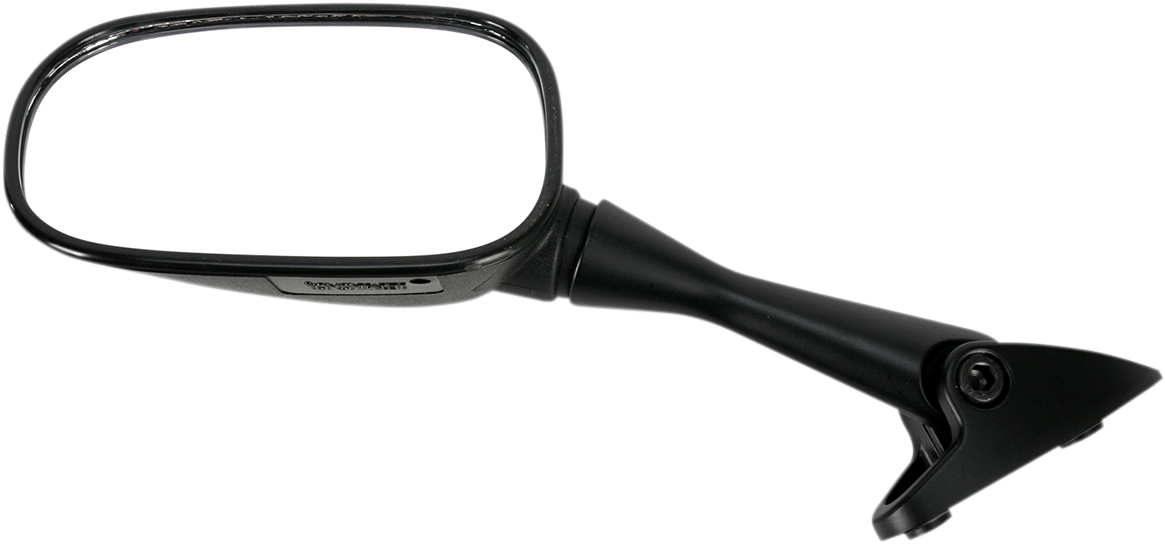 Mirror - Side View - Rectangle - Black - Left