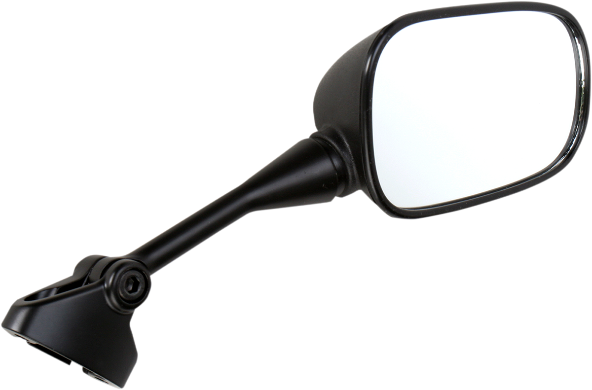 Mirror - Side View - Rectangle - Black - Right