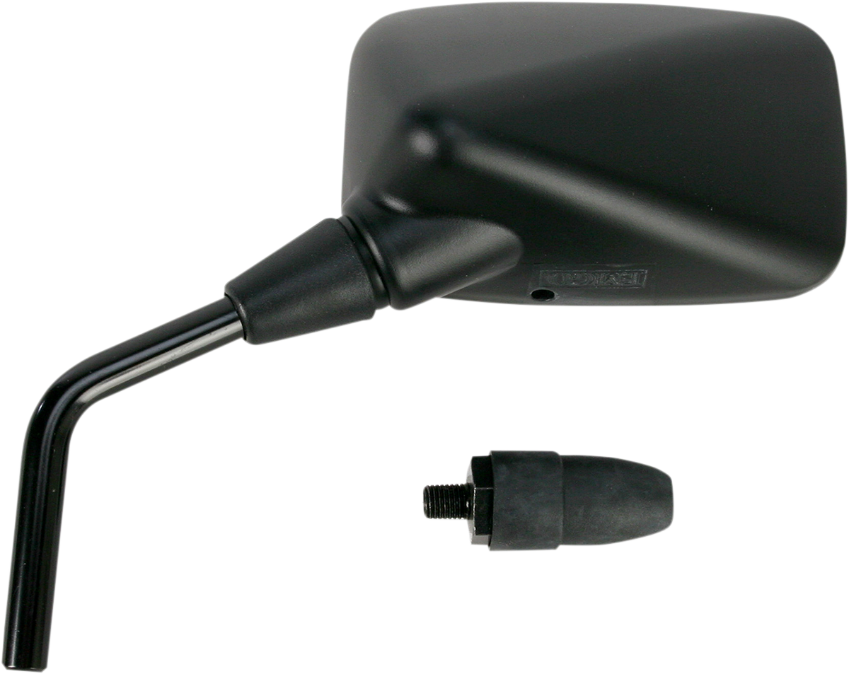 Mirror - Side View - Rectangle - Black - Left