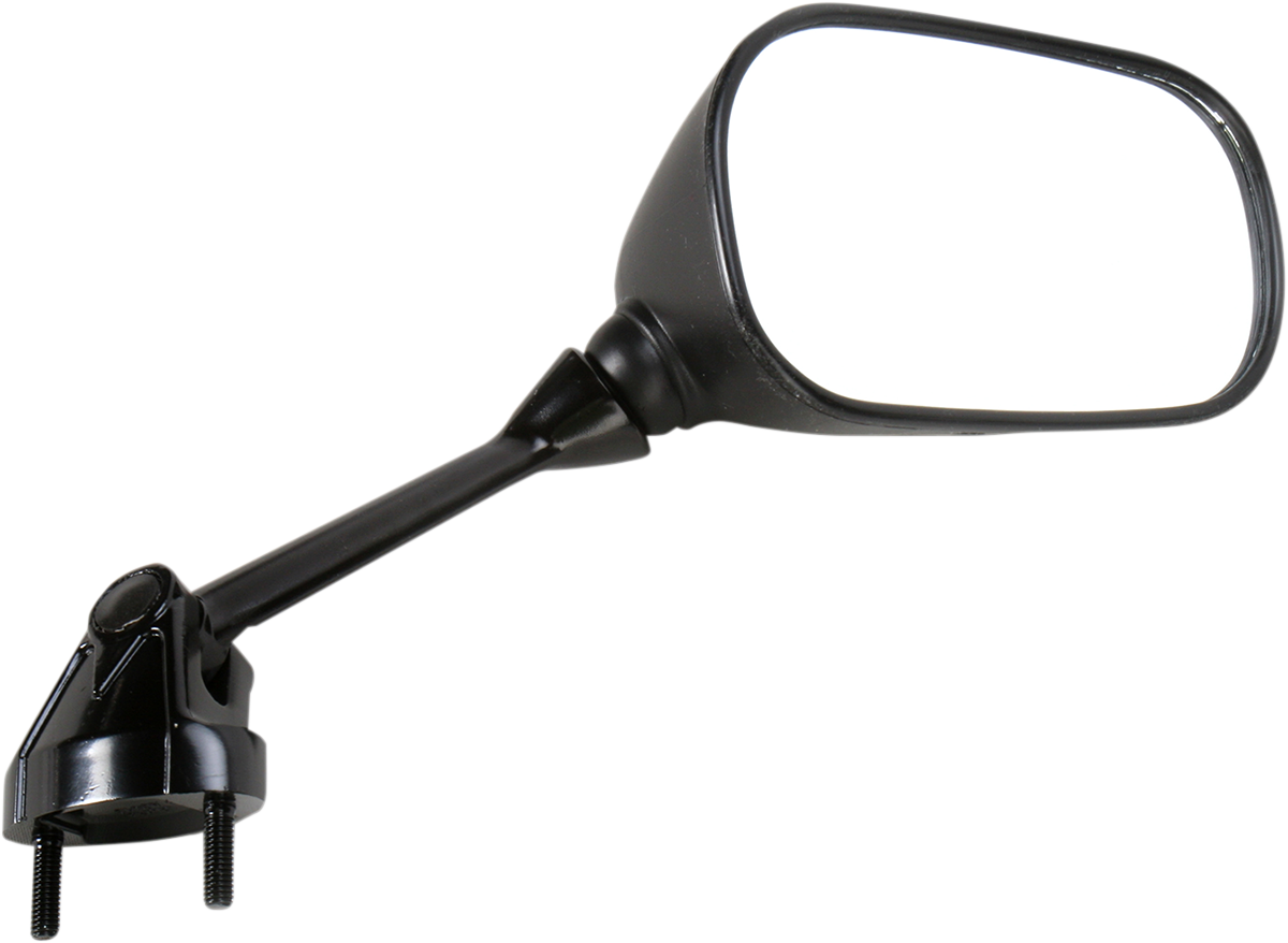 Mirror - Side View - Rectangle - Black - Right