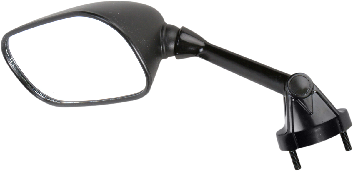 Mirror - Side View - Rectangle - Black - Left