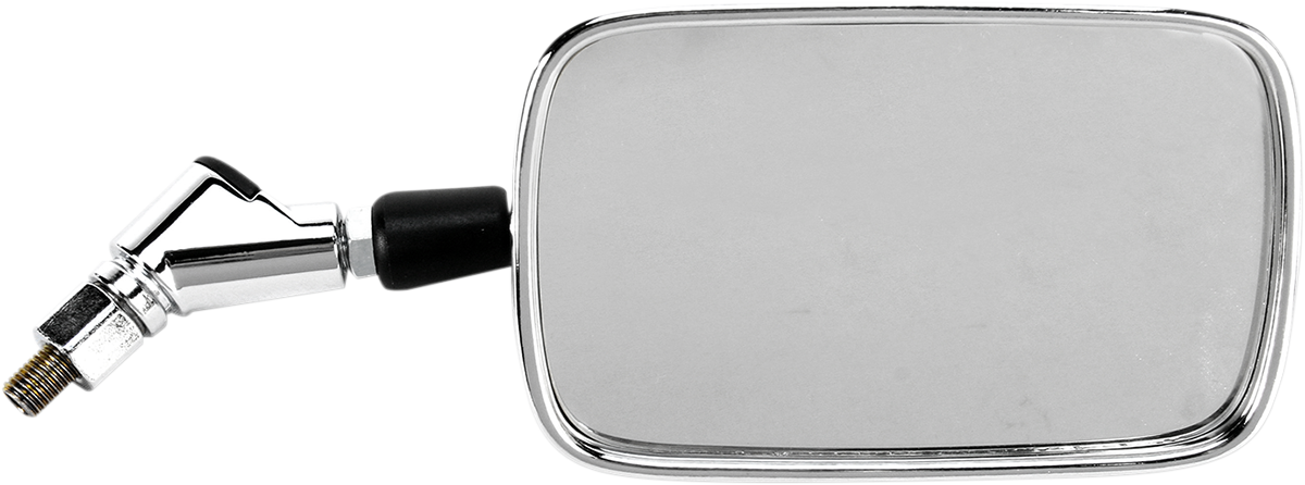 Mirror - Side View - Rectangle - Chrome - Left
