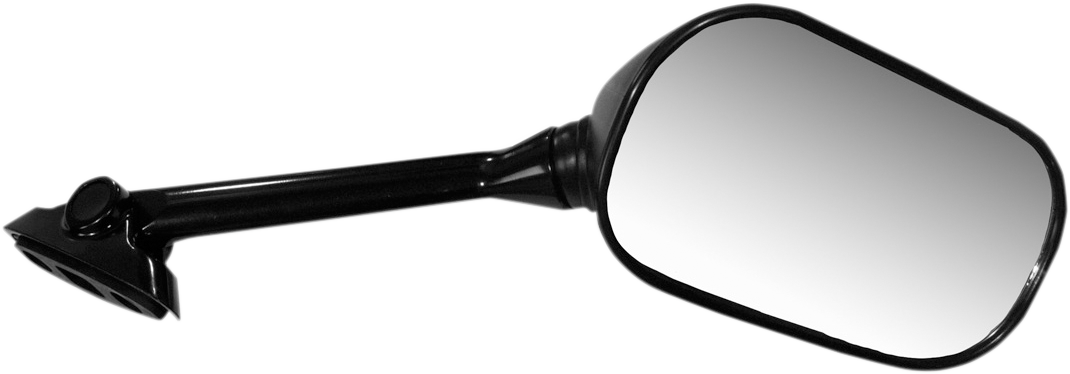 Mirror - Side View - Rectangle - Black - Right