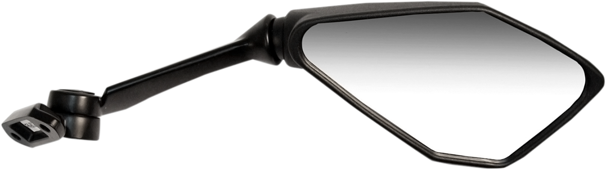 Mirror - Side View - Polygon - Black - Right