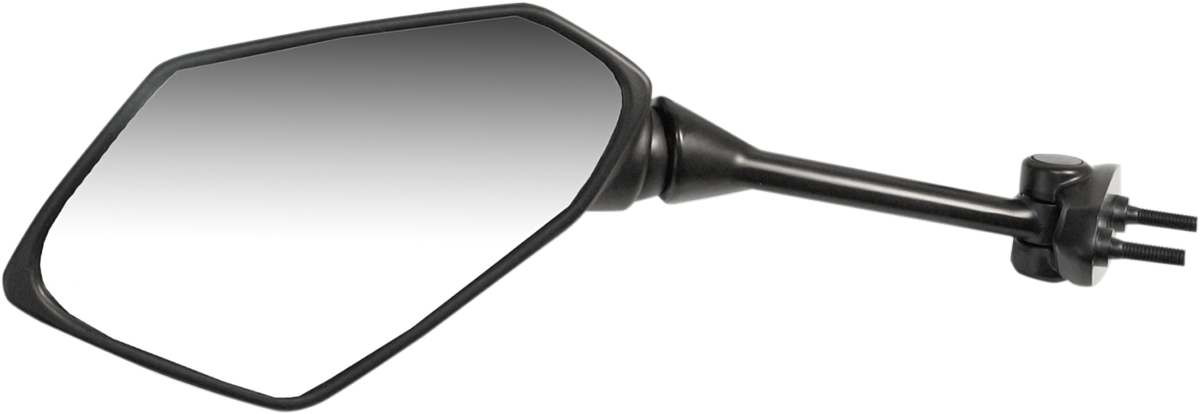 Mirror - Side View - Polygon - Black - Left