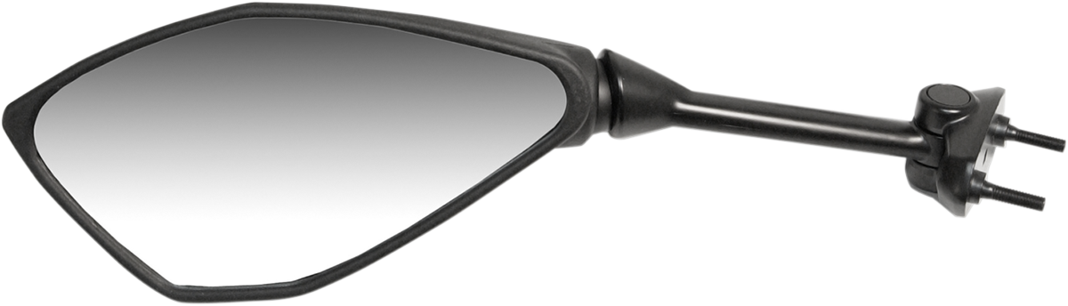 Mirror - Side View - Polygon - Black - Left