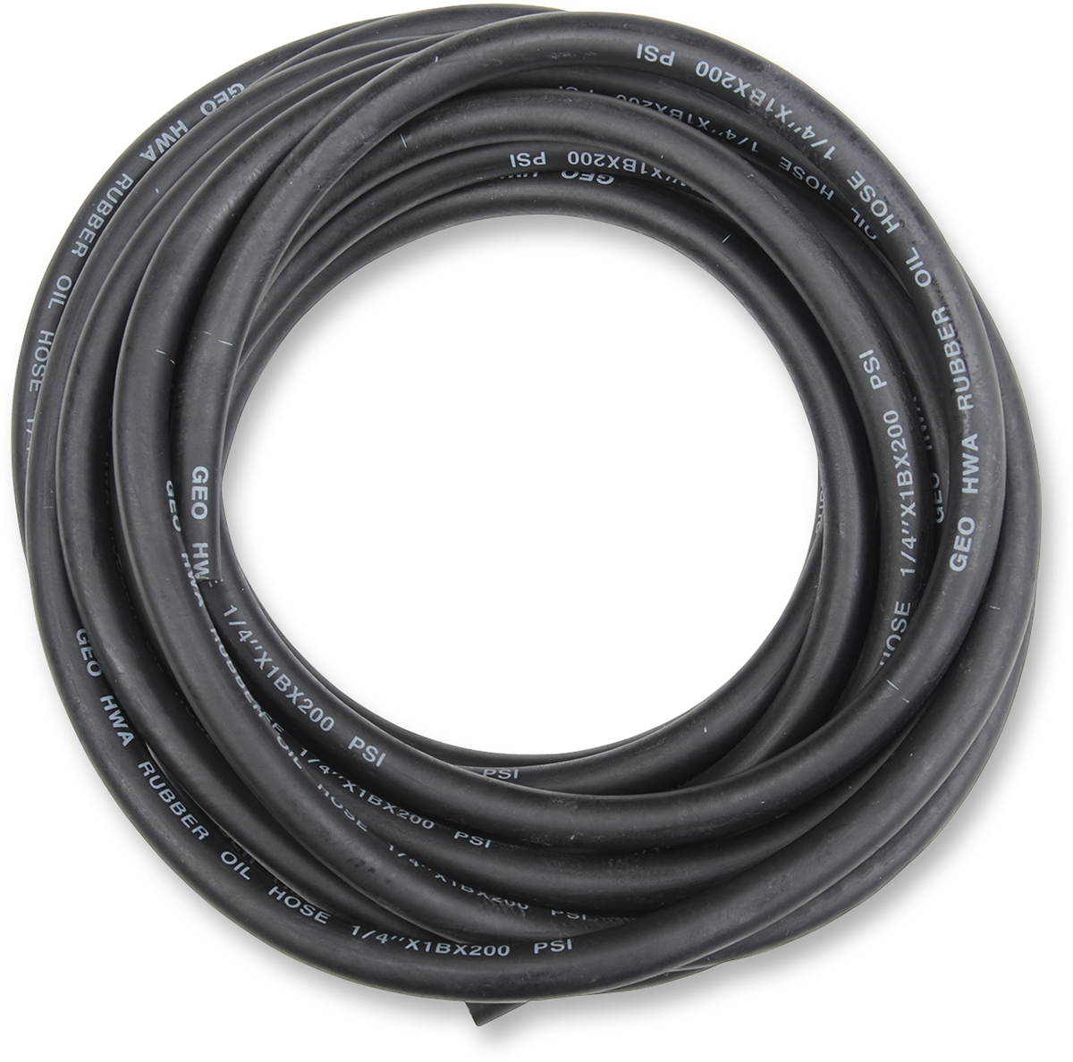 Oil/Fuel Line - Black - 3/8" x 25'
