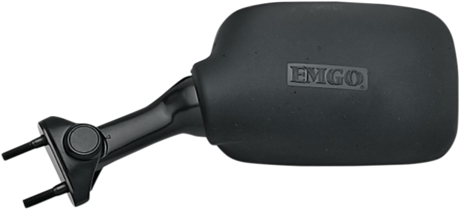 Mirror - Side View - Rectangle - Black - Left