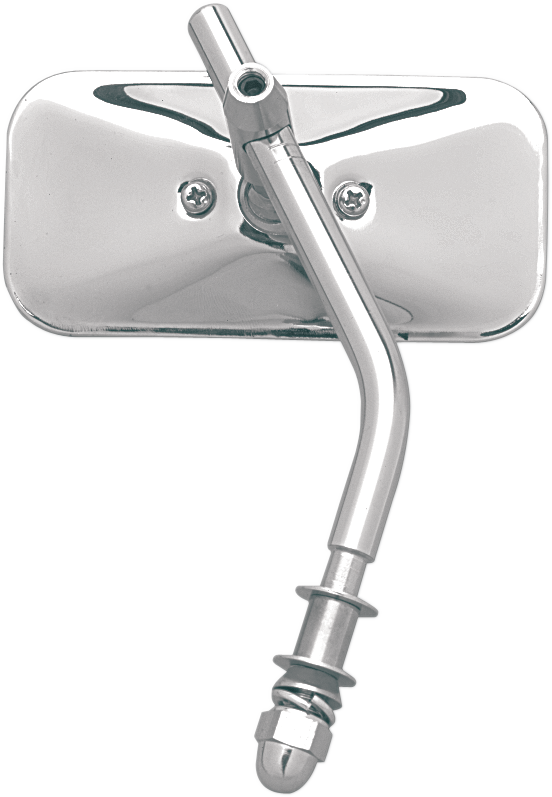Mirror - Side View - Chopper/Rectangle - Standard Stem - Each - Universal