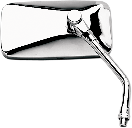 Mirror - Cruiser - Side View - Rectangle - Chrome - Right - Each