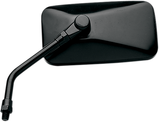 Mirror - Cruiser - Side View - Rectangle - Black - Left/Right - Each