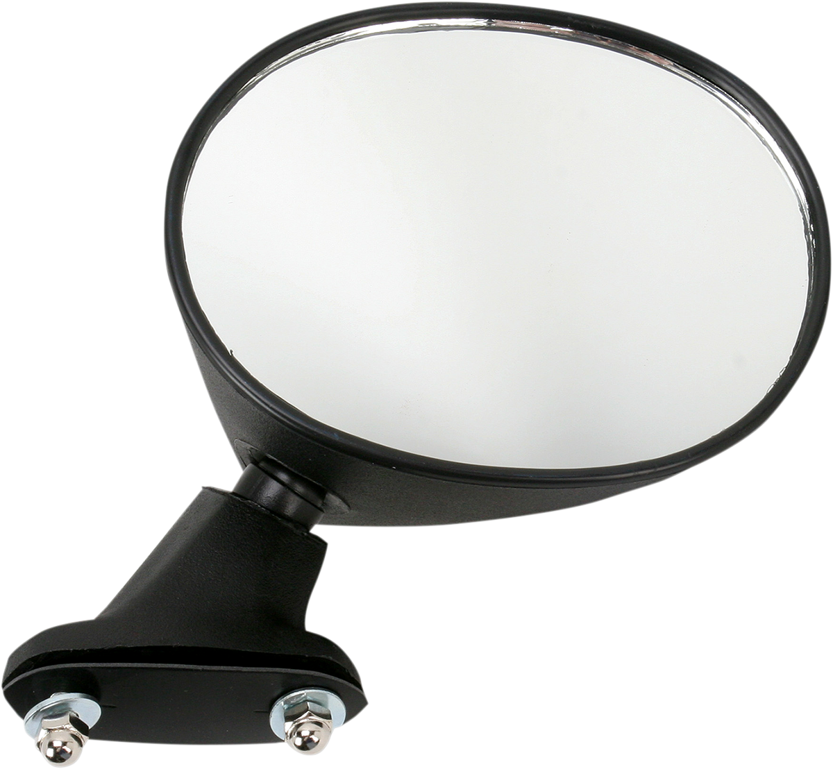 Mirror - Side View - Round - Black - Right