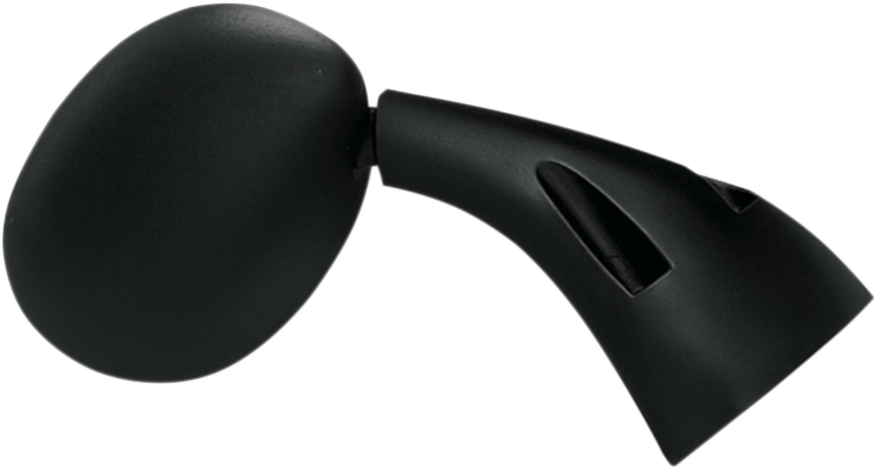 Mirror - Side View - Round - Black - Right
