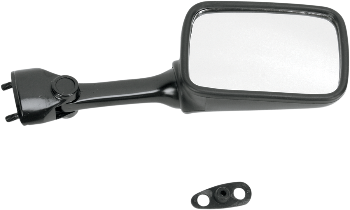 Mirror - Side View - Rectangle - Black - Right