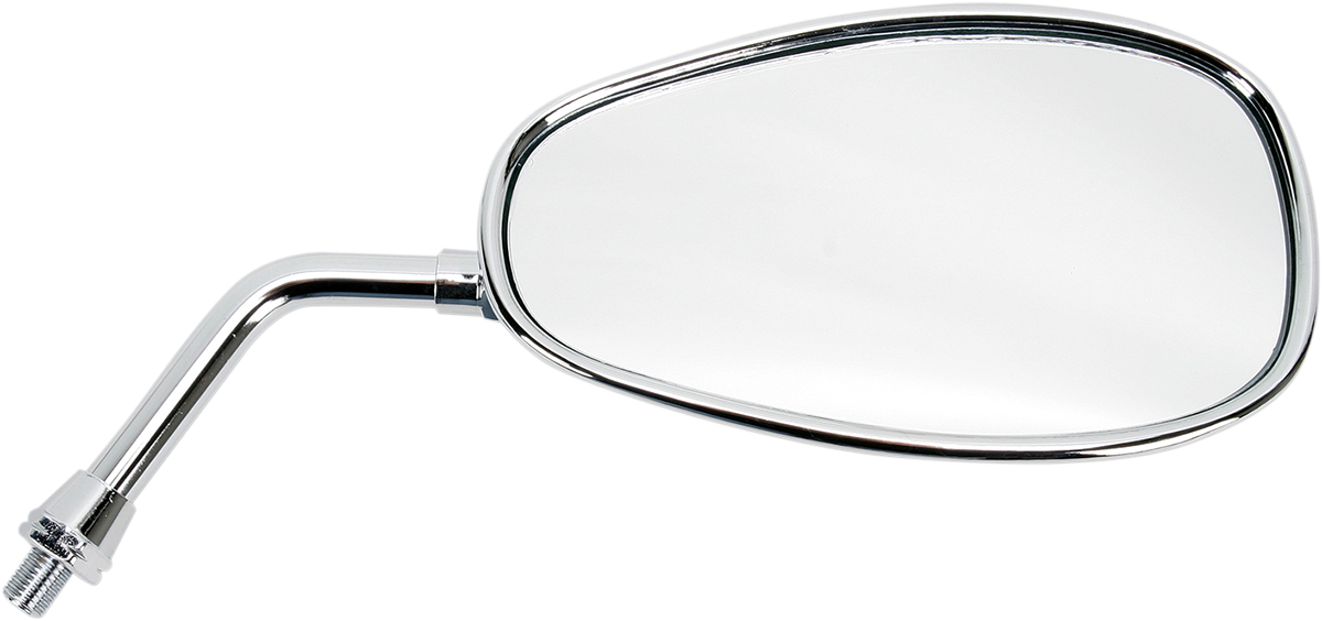 Mirror - Side View - Oval - Chrome - Right