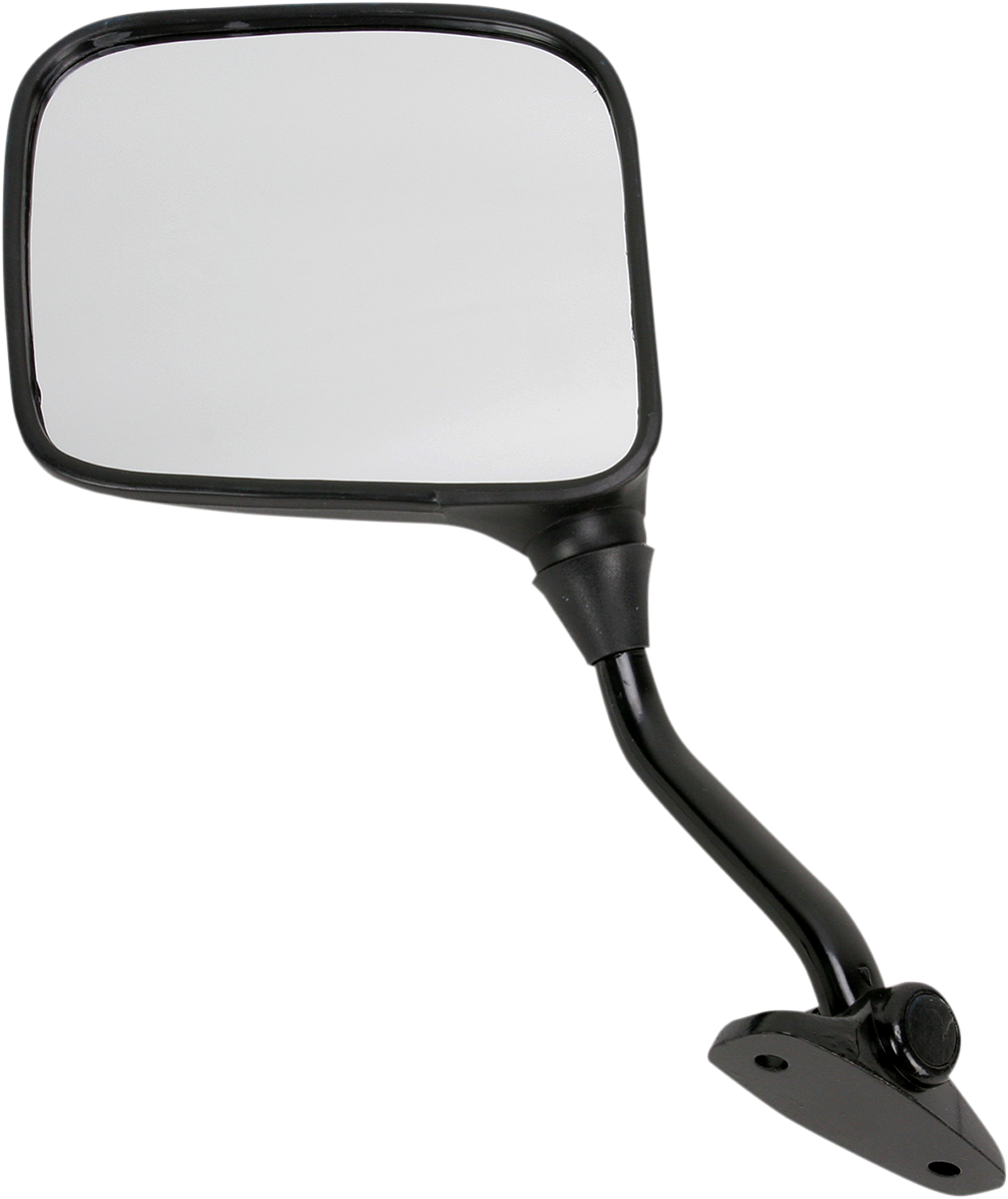Mirror - Side View - Rectangle - Black - Left