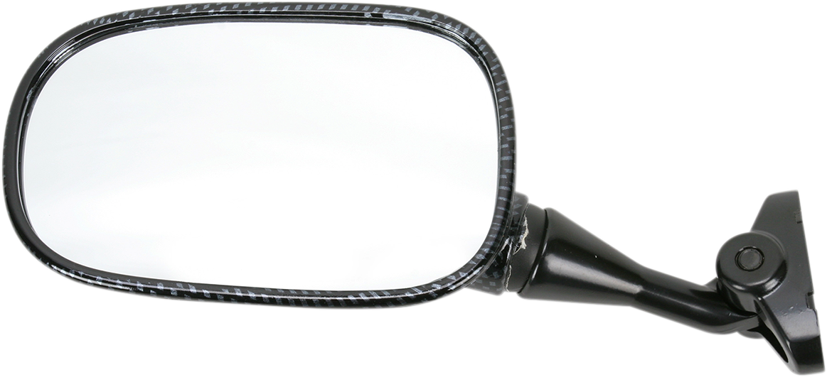 Mirror - Side View - Carbon Fiber - Rectangle - Left - Honda