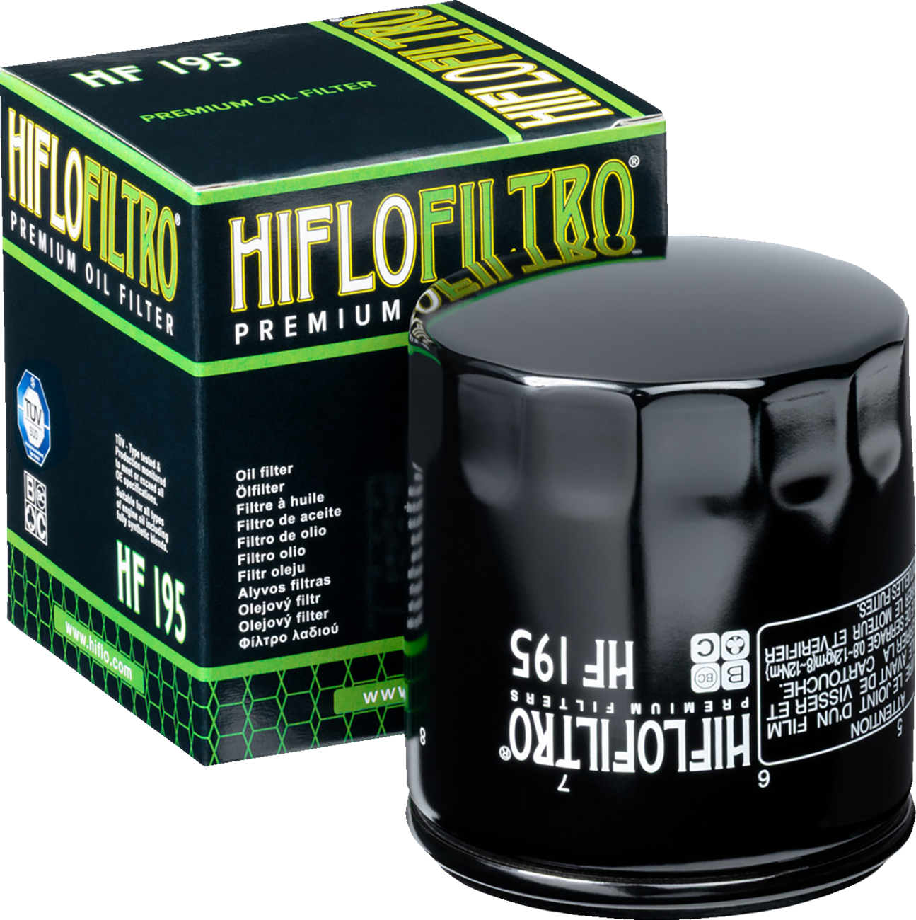 Oil Filter - Black