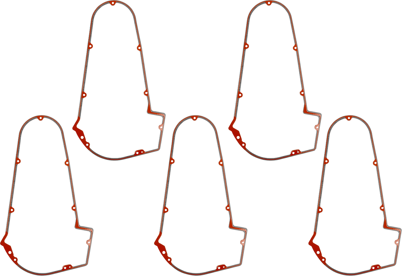 Primary Cover Gasket - 8 Hole - 4 Speed - 0.062" - '65-'80 Big Twin