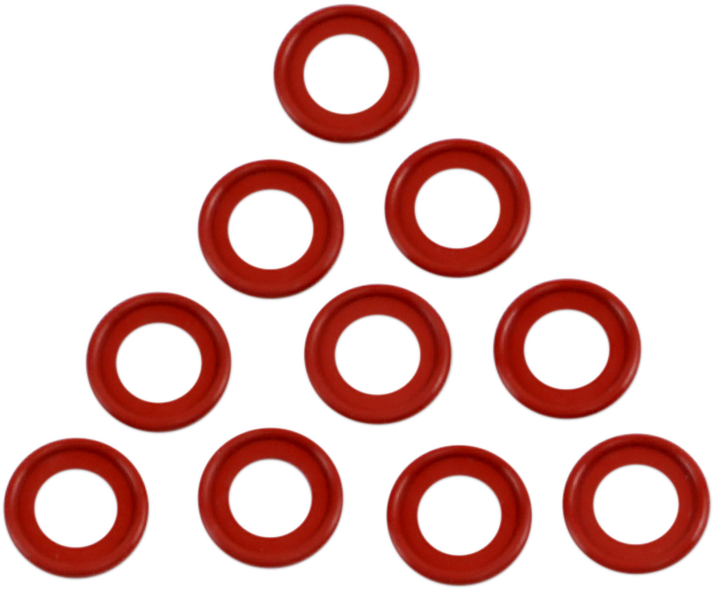 Inner Primary 786A Bolt Seal - Red Silicone - '07-'17 Twin Cam/'09-'17 Dyna