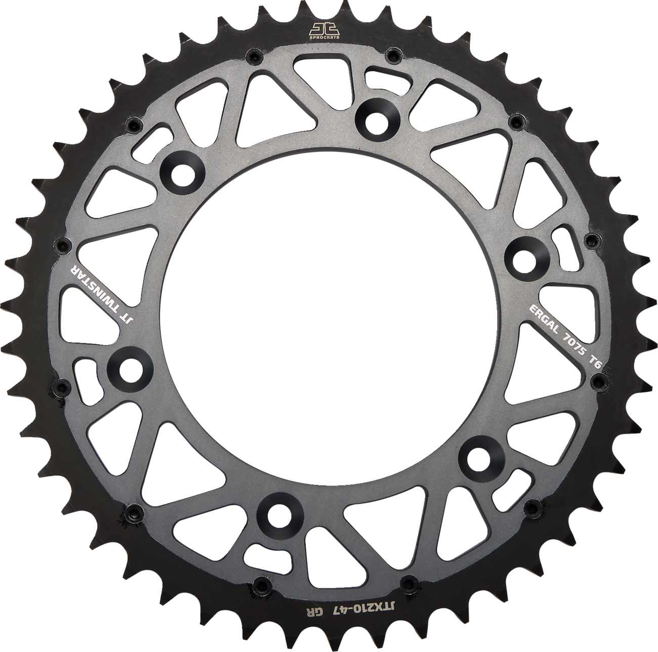 Rear Sprocket - Twinstar - 47 Tooth - Graphite - Beta/Honda