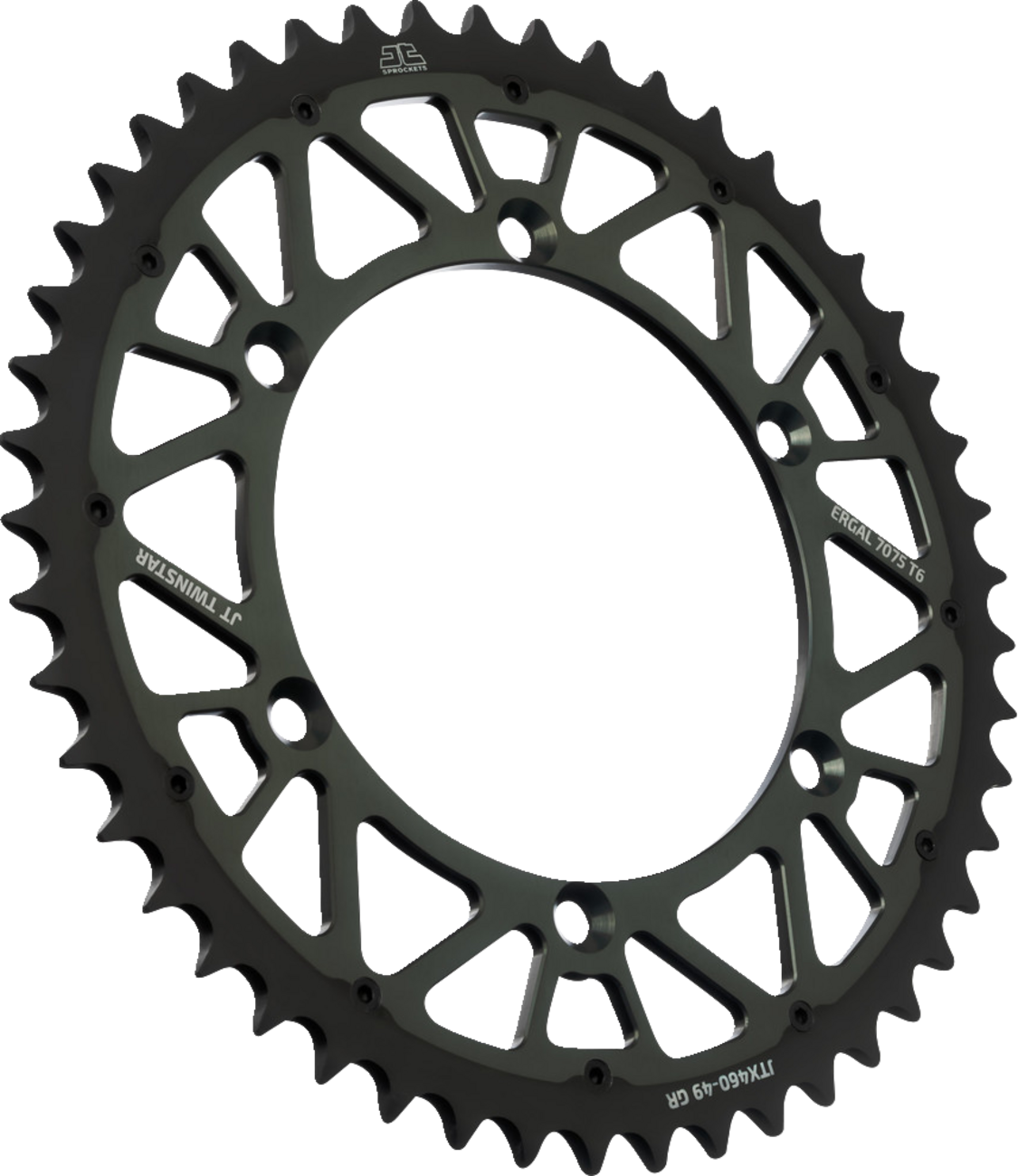 Rear Sprocket - Twinstar - 49 Tooth - Graphite - Kawasaki/Suzuki