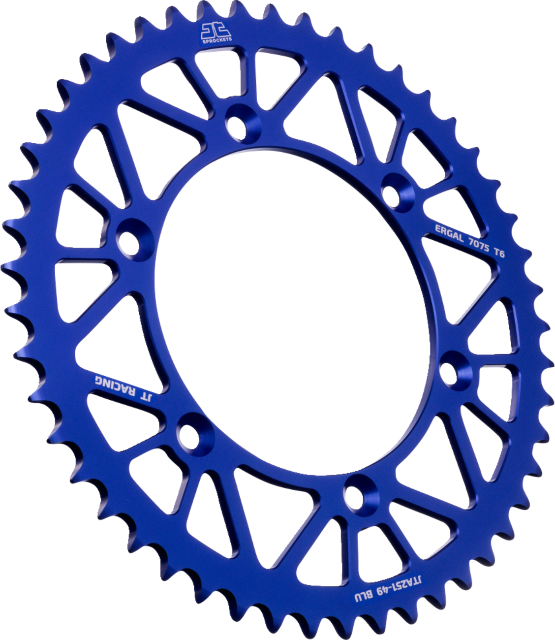 Rear Sprocket - Yamaha - Blue - 49 Tooth