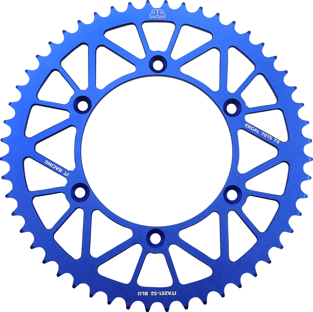 Rear Sprocket - Yamaha - Blue - 52 Tooth